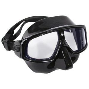 OMER Apnea Unique Lens Mirror Spearfishing Mask : Buy Online in